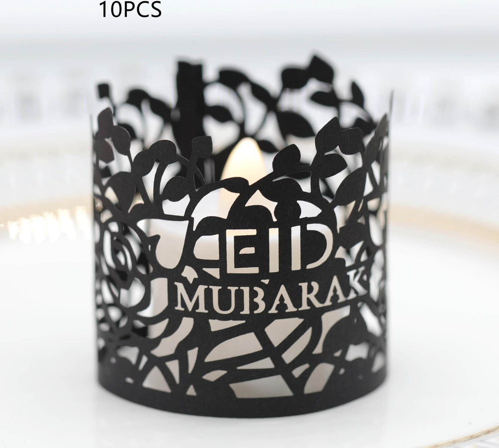 MOQ200 Ramadan Electronic Candle Lampshade Laser Cutout - EX-STOCK Canada