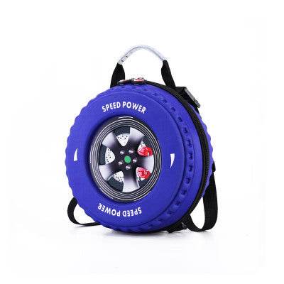 Kid's Small Schoolbag Personalized Creative 3D Cartoon Tire Kindergarten Backpack - EX-STOCK Canada