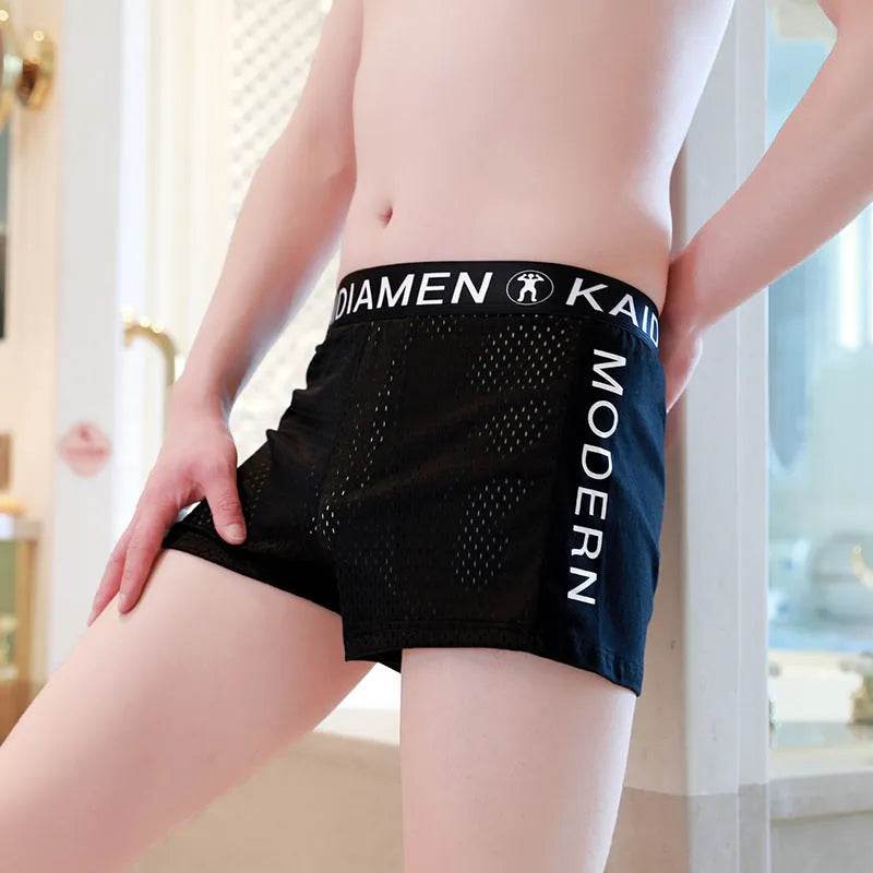 Men's Ice Silk Mesh Breathable KAIDIAMEN Boxers underwear - EX-STOCK Canada