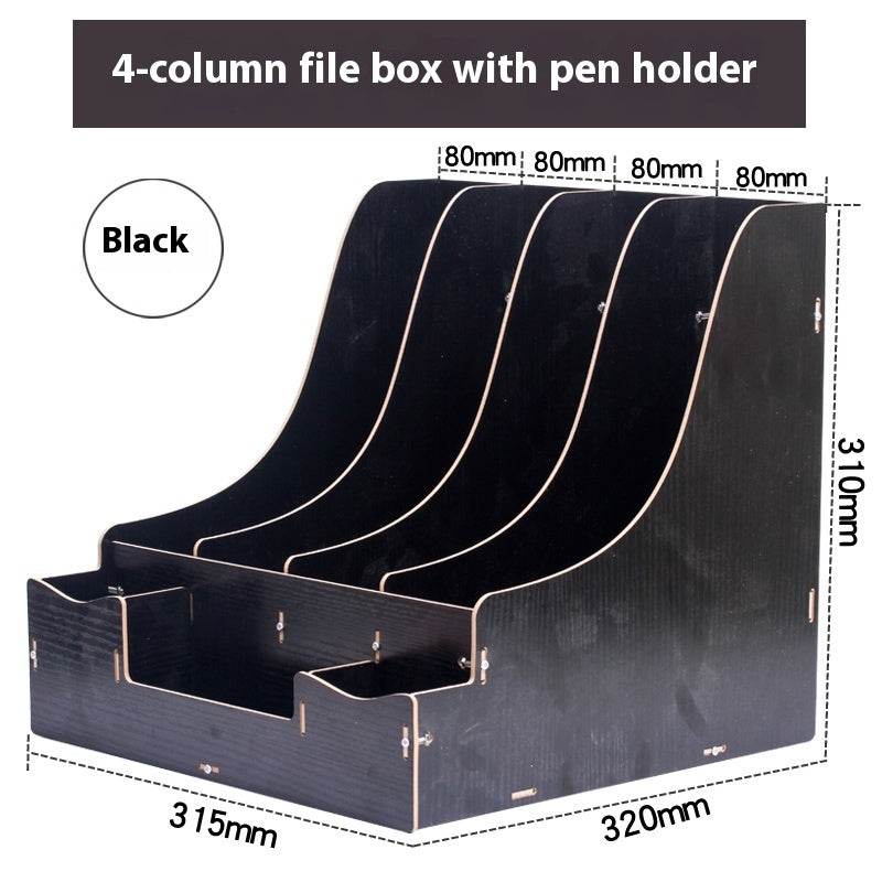 Minimalist Wooden Desk Organizer Office Table Organizer - EX-STOCK Canada