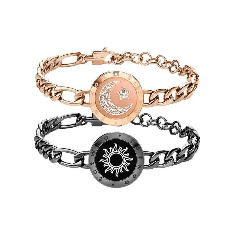 Lovers Sun-Moon Smart Sensing Couple Bracelet - EX-STOCK Canada