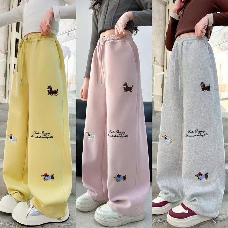 Casual Loose Children's Wide-leg Pants