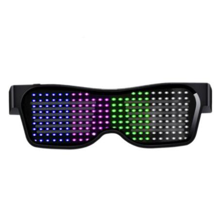 Multicolor Party LED Glasses Dynamic Flashing LED Glasses EX-STOCK Canada