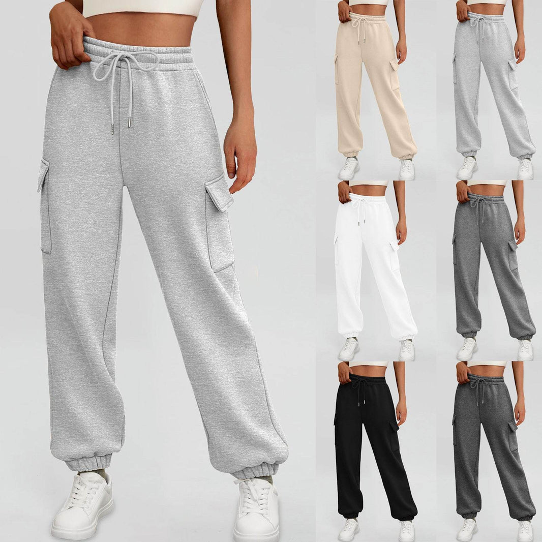 Women's Sweatpants Fleece Lined Baggy Athletic Jogger Trousers With Pockets Fall Casual Trendy Cargo Pants Fall Outfits EX-STOCK Canada