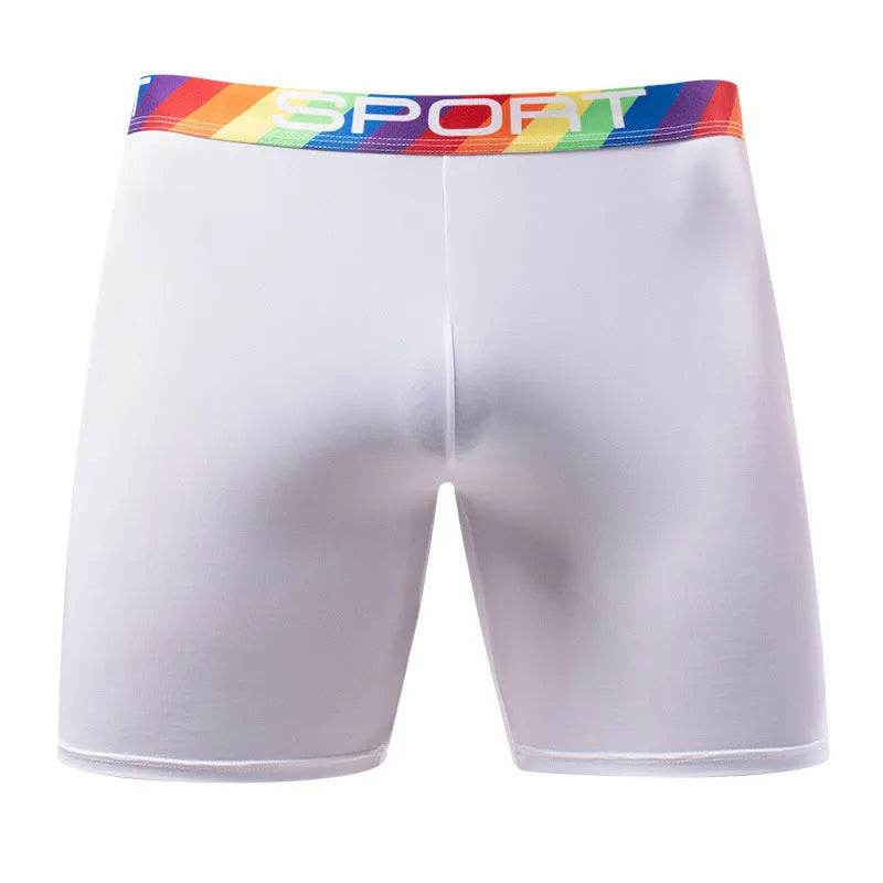 Summer Sports Spandex Plain Boxer Short Underwear for Men - EX-STOCK Canada