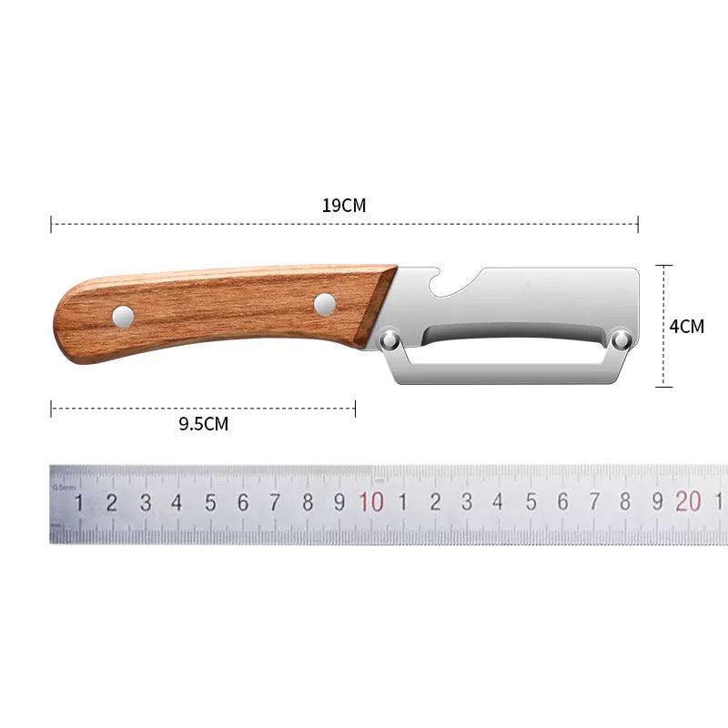 Thickened Multi-functional Stainless Steel Peeler