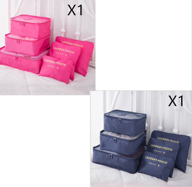 6 PCS Travel Storage Bag Set for Clothes Tidy Organizer EX-STOCK Canada