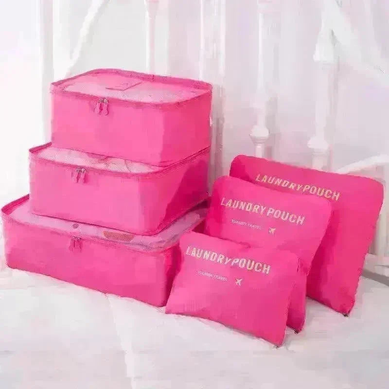 6 Pcs Travel Storage Bag Set For Clothes - EX-STOCK CANADA