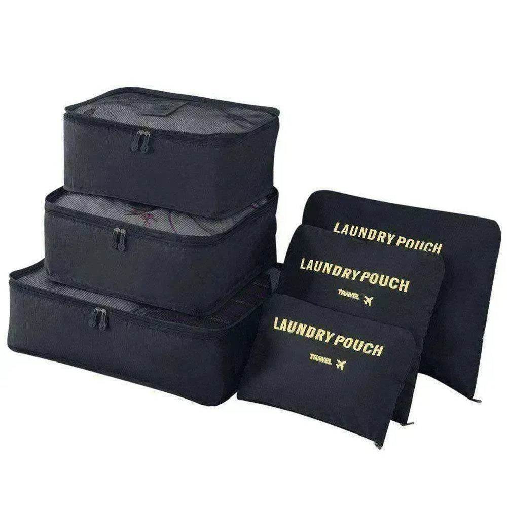 6 Pcs Travel Storage Bag Set For Clothes - EX-STOCK Canada