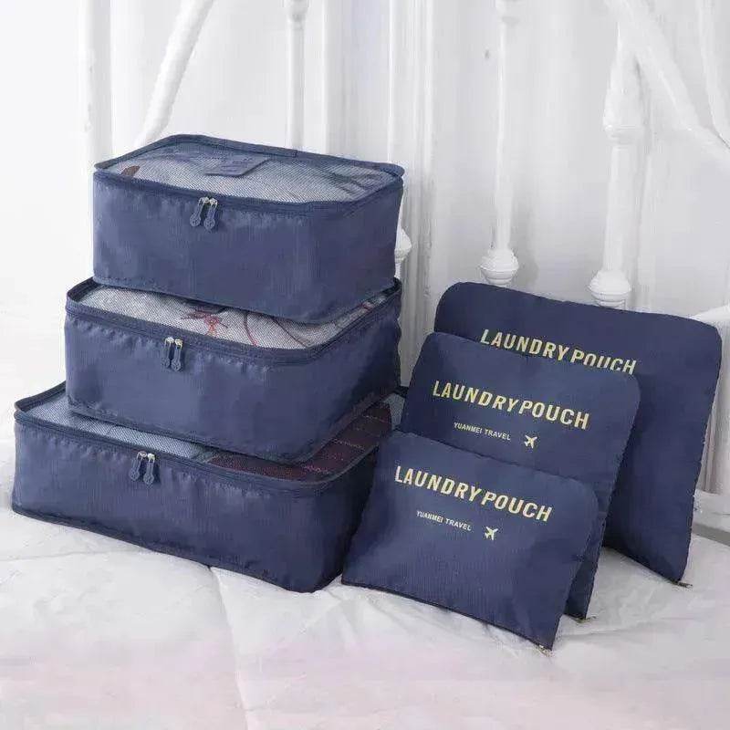6 Pcs Travel Storage Bag Set For Clothes - EX-STOCK Canada