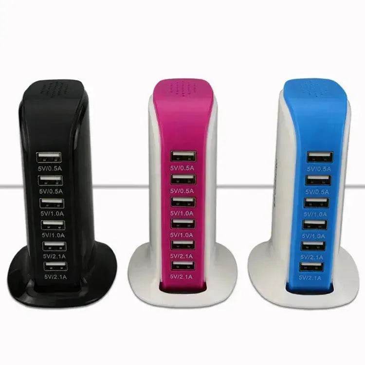 6 Port USB Sailboat Power Strip Charger - EX-STOCK Canada