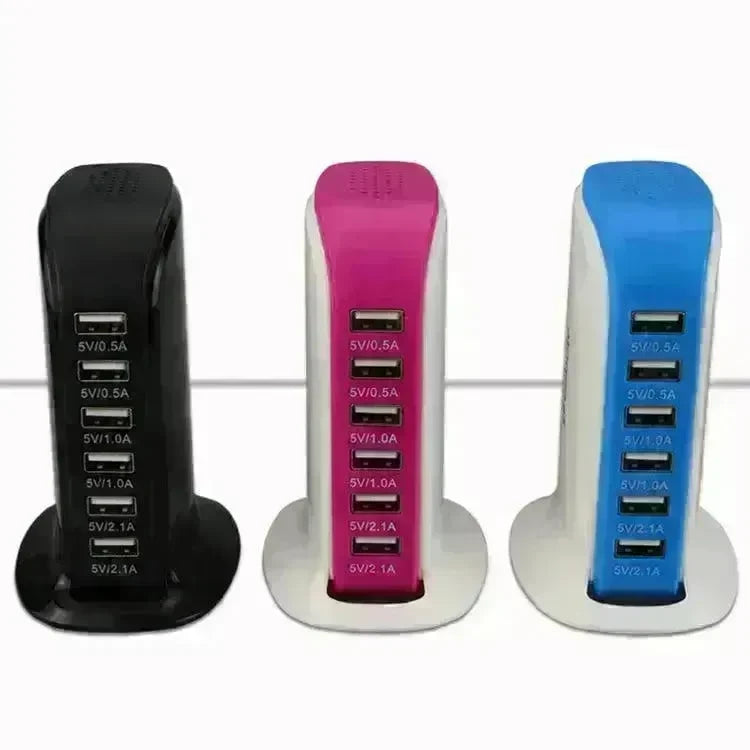 6 Port USB Sailboat Power Strip Charger - EX-STOCK Canada