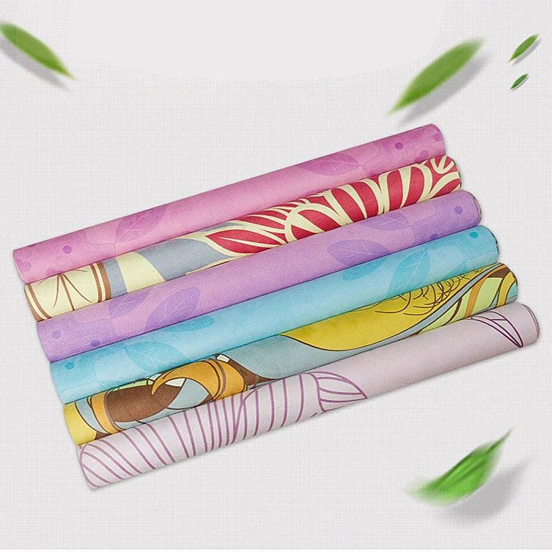Suede folding yoga mat EX-STOCK Canada