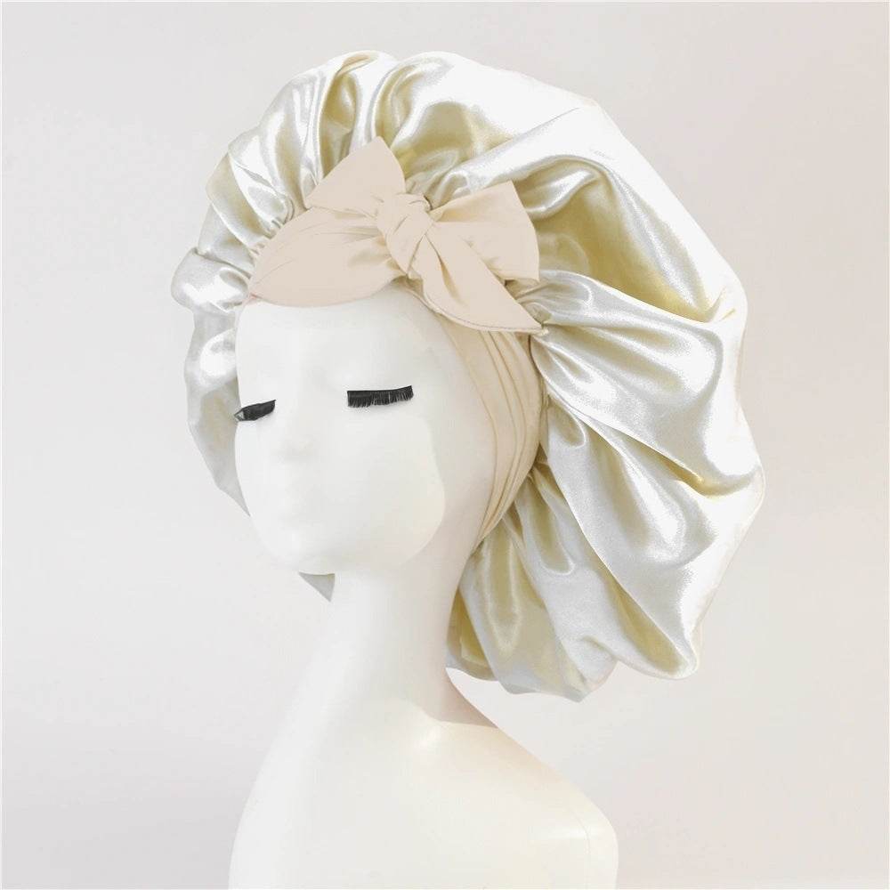 Silk Hair Bonnet For Sleeping Satin bonnet for curly hair - EX-STOCK Canada