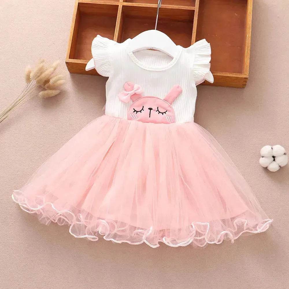 Newborn baby Girls' Summer Vest Dress Infant dresses. - EX-STOCK Canada
