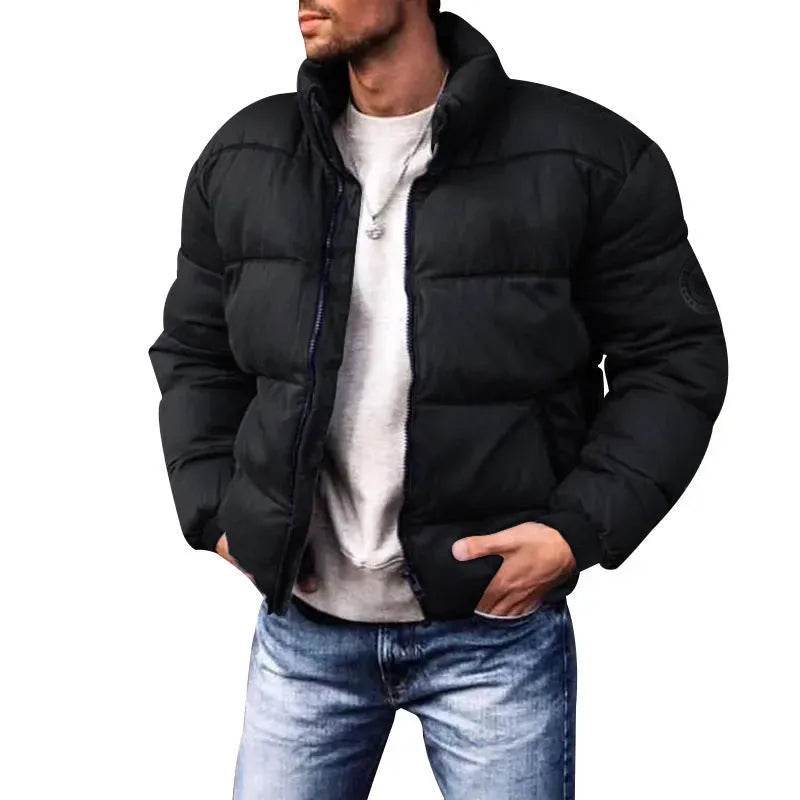 Coat Stand-up Collar Downcotton-padded Jacket Thickened Men's Cotton Jacket - EX-STOCK Canada