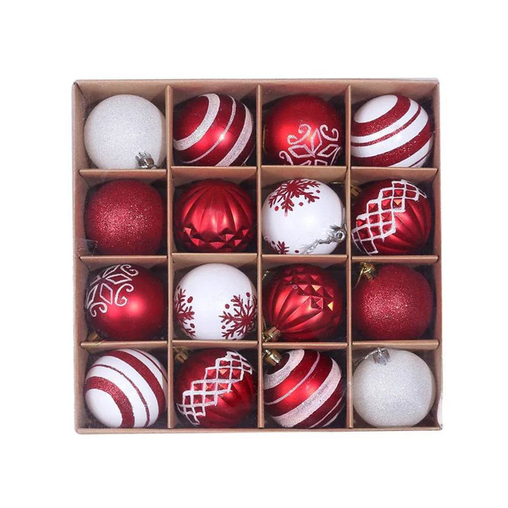Ornament Christmas Tree Ball Decorations Xmas Ball Red Gold Silver Blue Hanging Home Party Decor - EX-STOCK Canada