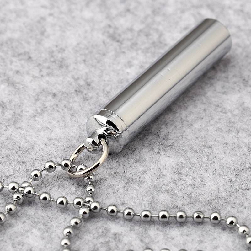 Silver Ball Chain Pendant Necklace for men - EX-STOCK Canada