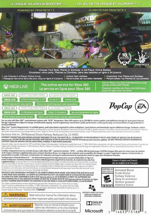 Plants vs Zombies: Garden Warfare - Platinum Hits