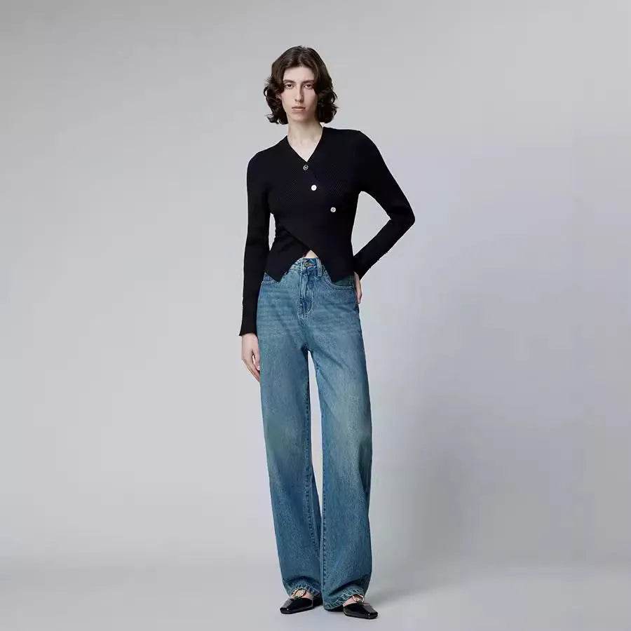 Fashion American Retro New Baggy Jeans Pant Women - EX-STOCK Canada