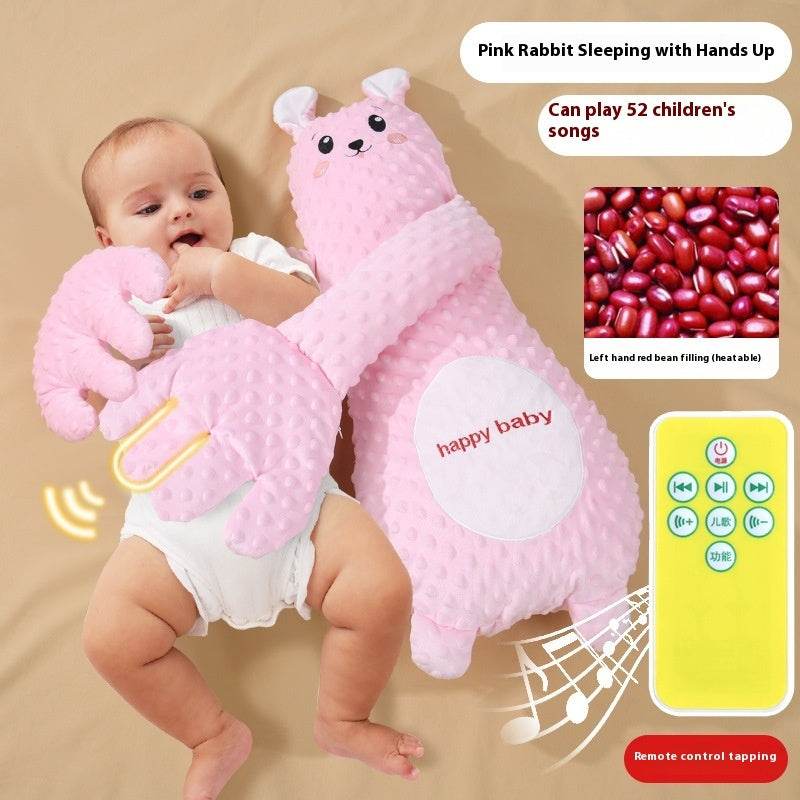 Infant Exhaust Pillow Hand Remote Controlled Soothing For Baby Sleep Cartoon Plush Toddler Comforting Hand EX-STOCK Canada