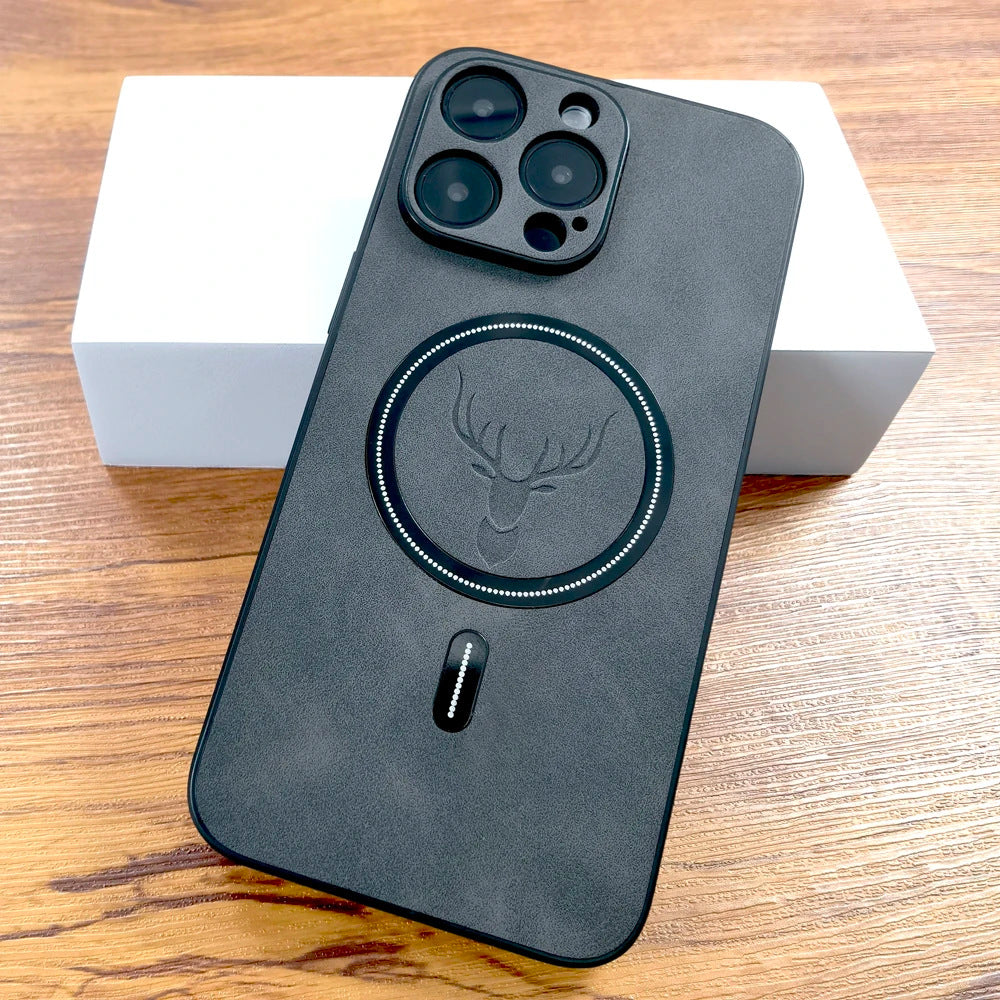 Magnetic Sheepskin Pattern Mobile Phone Protective Case EX-STOCK Canada