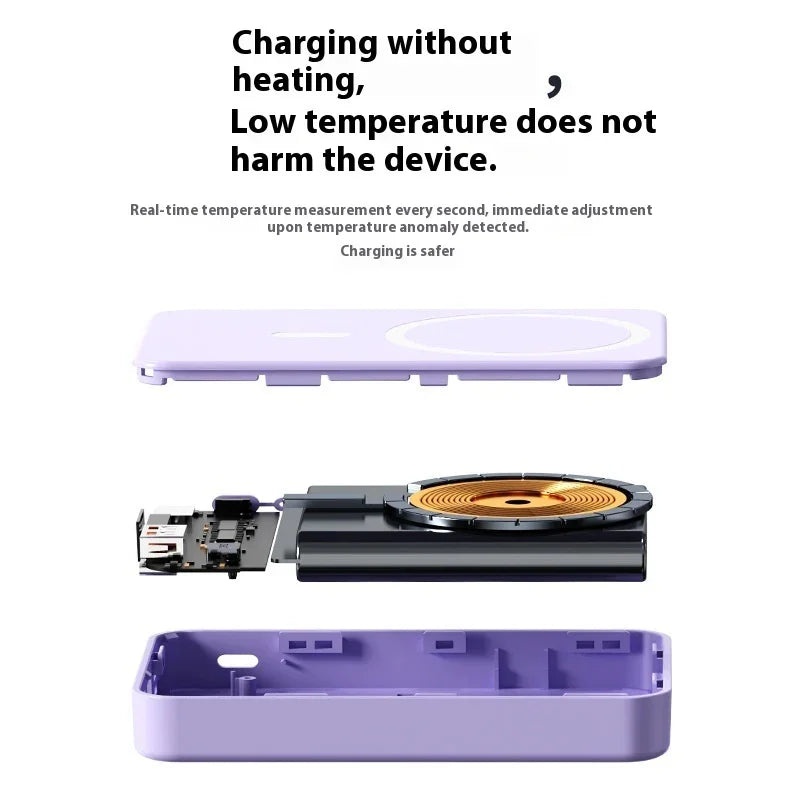 Magnetic Wireless Power Bank With Bracket EX-STOCK Canada