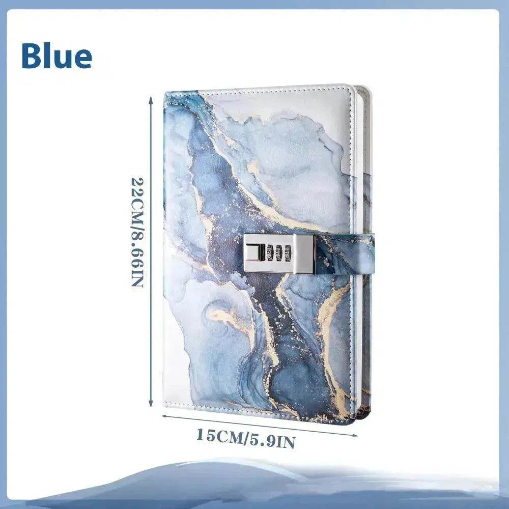 A5 Password-protected Noteboy Diary With Lock Creative Trend Journal Book Student Smart Notepad Stationery Leather Notebook - EX-STOCK Canada