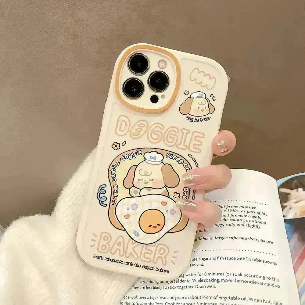 TPU Frosted Silicone Cartoon iphone Case - EX-STOCK CANADA