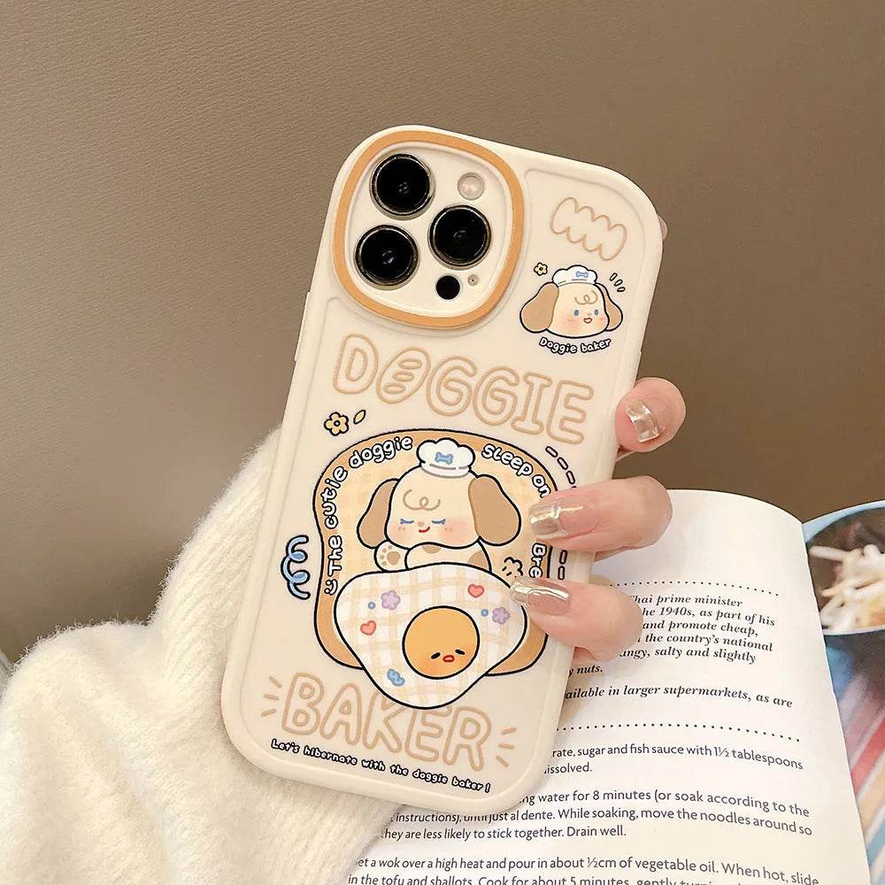 TPU Frosted Silicone Cartoon iphone Case - EX-STOCK Canada