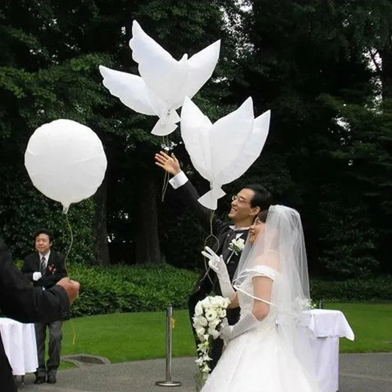 peace pigeon aluminum film balloon - EX-STOCK CANADA