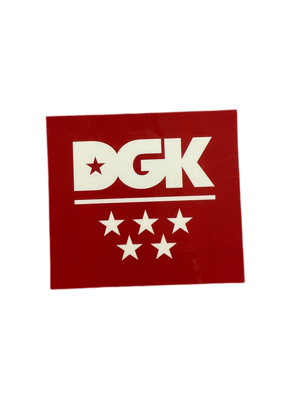 DGK Sticker 3" 5 Star - EX-STOCK Canada