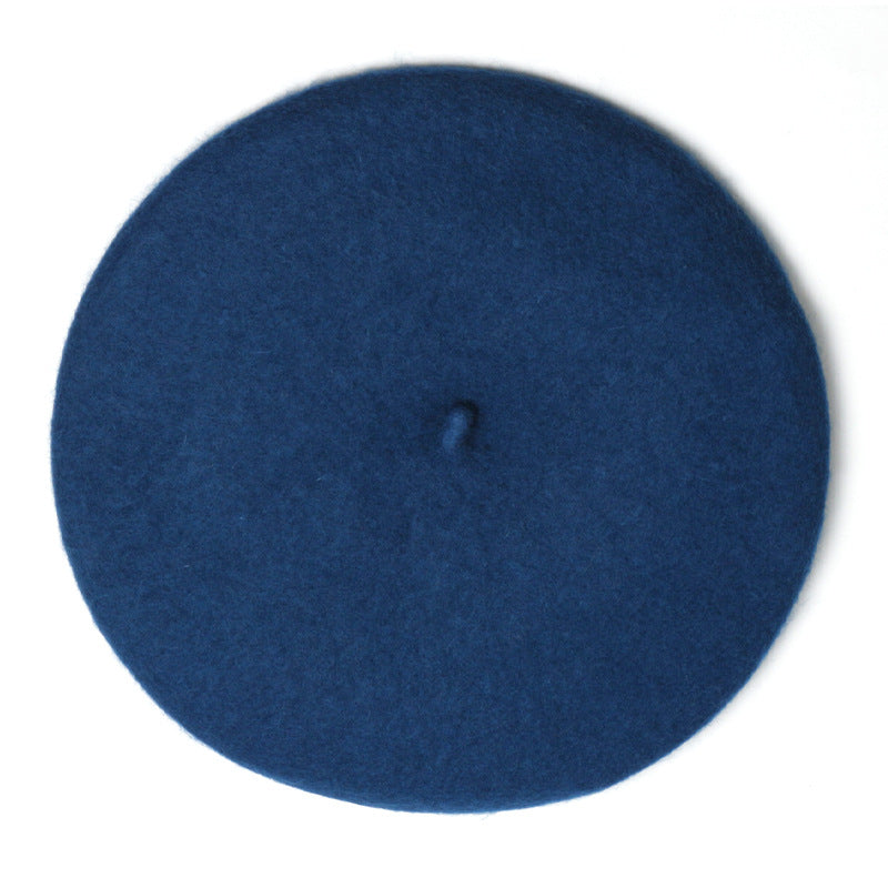 Autumn And Winter Hat Women's Wool Beret | EX-STOCK product gallery photo 26