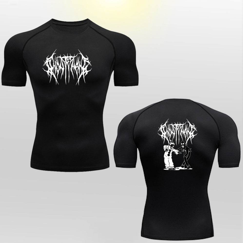 Lycra Spandex Sport Running Fitness Workout Gym T-shirt for men - EX-STOCK Canada