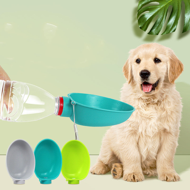 Portable Dog Drinking Bowl Outdoor Water Feeding Pet Outside Water Cup Dog Kettle For Small Breeds Dogs Pets Products EX-STOCK Canada