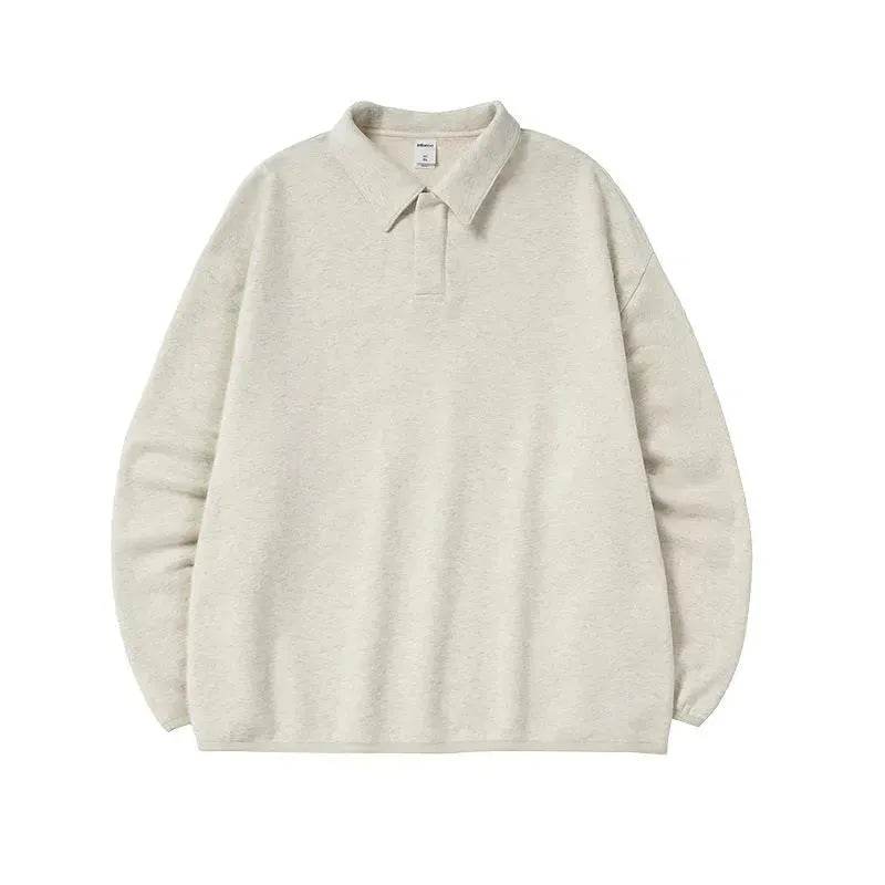 Fall And Winter Oversized Lapels Fleece Sweatshirt Pullover Top for men - EX-STOCK Canada