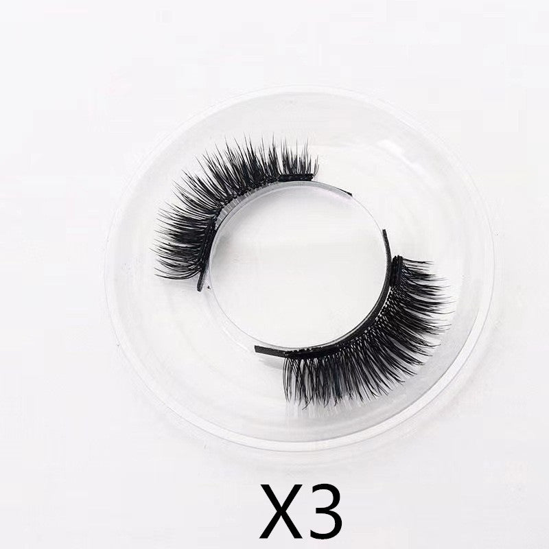 Reusable Magnetic Self-Adhesive Eyelashes No Eyeliner Or Glue Needed False Lashes Stable And Easy To Put On Natural Look And Waterproof Fake Eyelashes EX-STOCK Canada