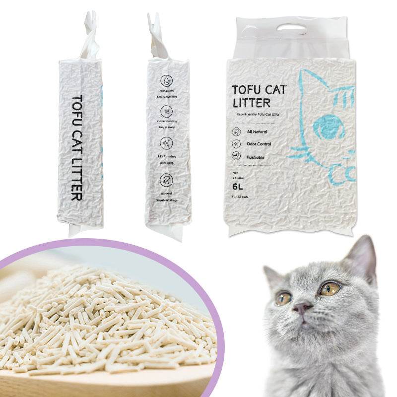 Tofu Cat Litter Mixed Original Flavor green tea - EX-STOCK Canada