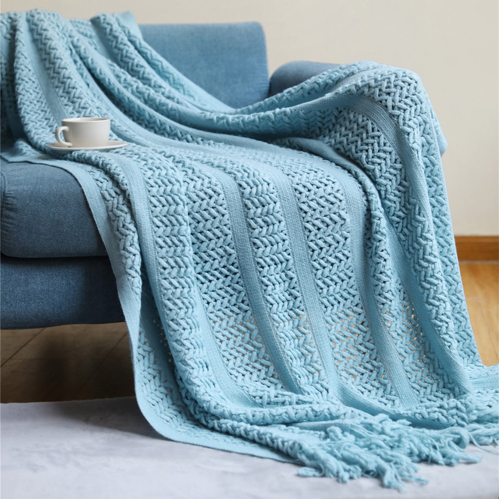 Nordic Sofa Blanket Cover Blanket Knitted Blanket Homestay Hotel Throw Blanket EX-STOCK Canada