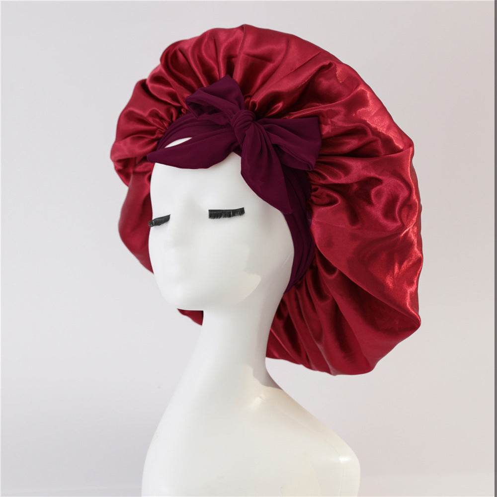 Silk Hair Bonnet For Sleeping Satin bonnet for curly hair - EX-STOCK Canada