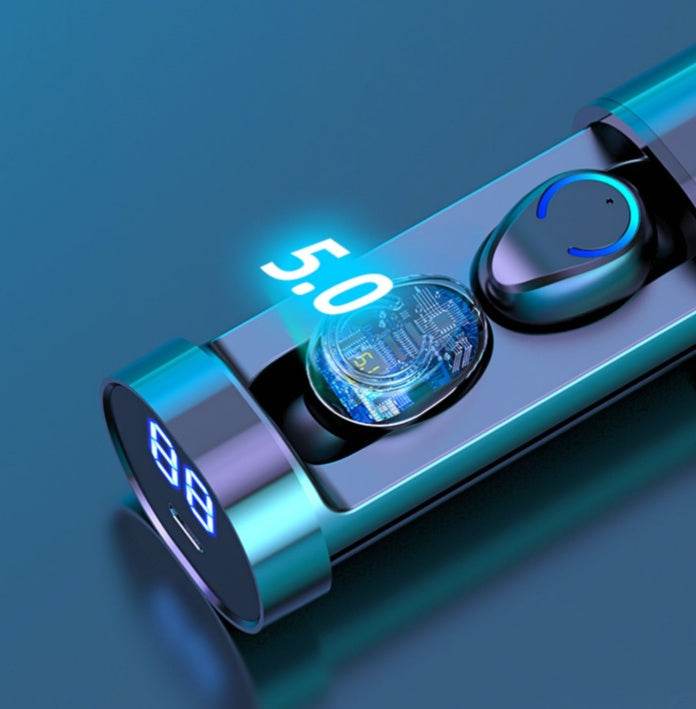 Wireless Bluetooth In-ear Headphone 9D Panoramic Sound Earphone Earbuds - EX-STOCK Canada