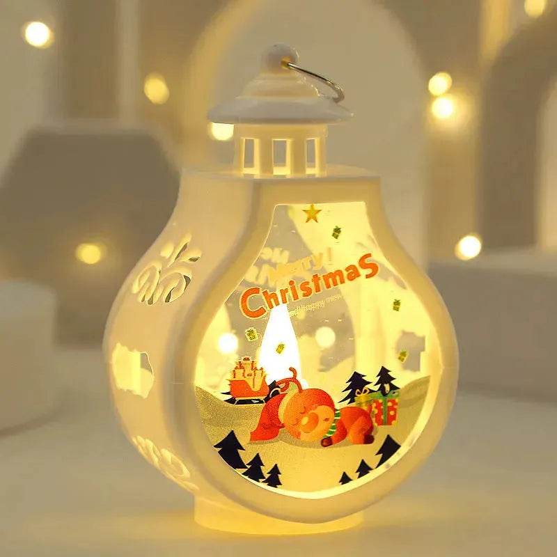 Christmas Candle Lamp Romantic Ornaments - EX-STOCK Canada