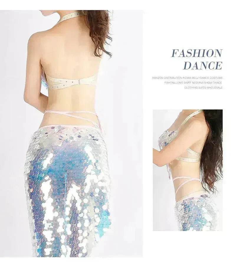 Indian Dance Suit Ethnic Latin Dance Sequins - EX-STOCK Canada