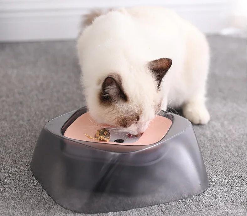 Bol flottant pour chien de compagnie qui ne mouille pas la bouche, bol pour chat anti-débordement, distributeur d'eau potableEX-STOCK Canada