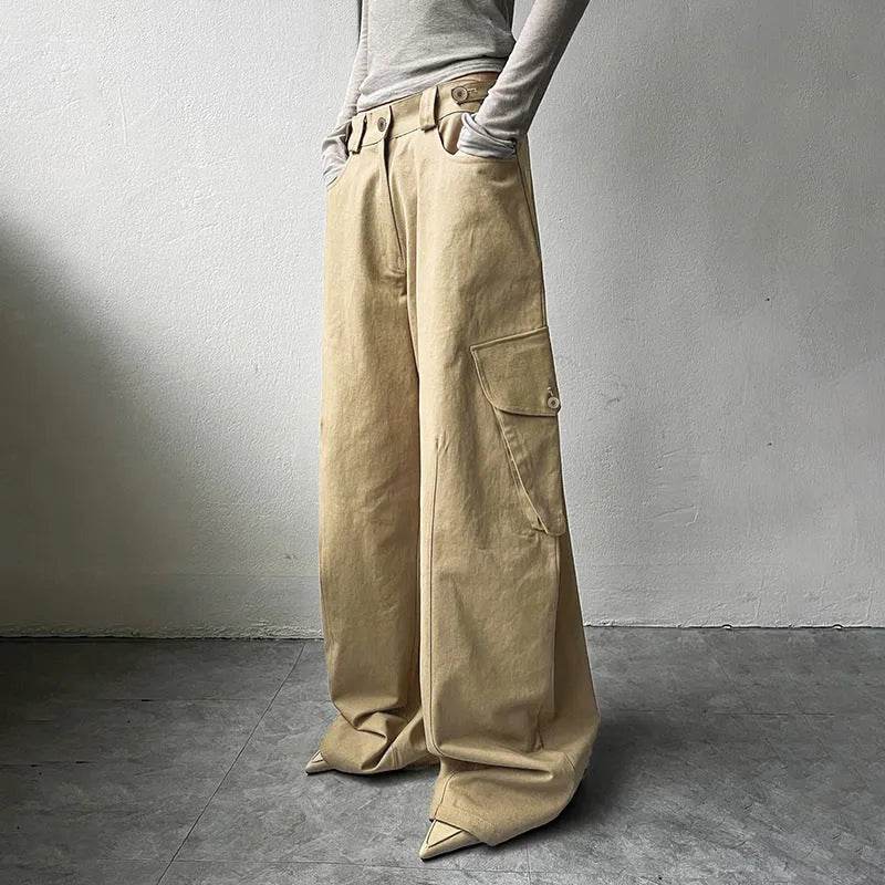 Casual Straight-leg Baggy Jeans Pant For Women - EX-STOCK Canada