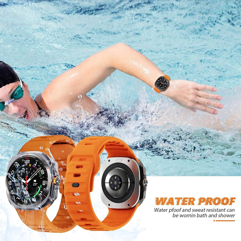 Sport Style Watch Ultra Wave Reverse Buckle Silicone Strap - EX-STOCK Canada