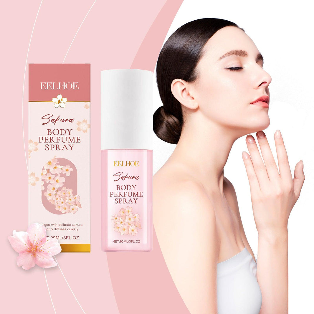 Spray Parfum Corporel Fleur de Cerisier Élegant Adoucissant pour la Peau - EX-STOCK Canada