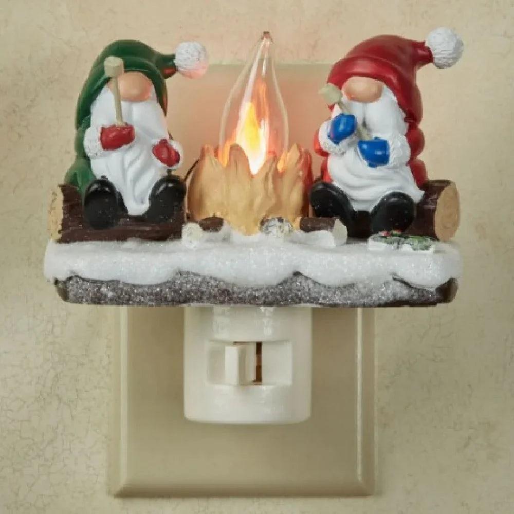 New Creative Resin Ghost Bonfire Flashing Resin Small Night Lamp EX-STOCK Canada