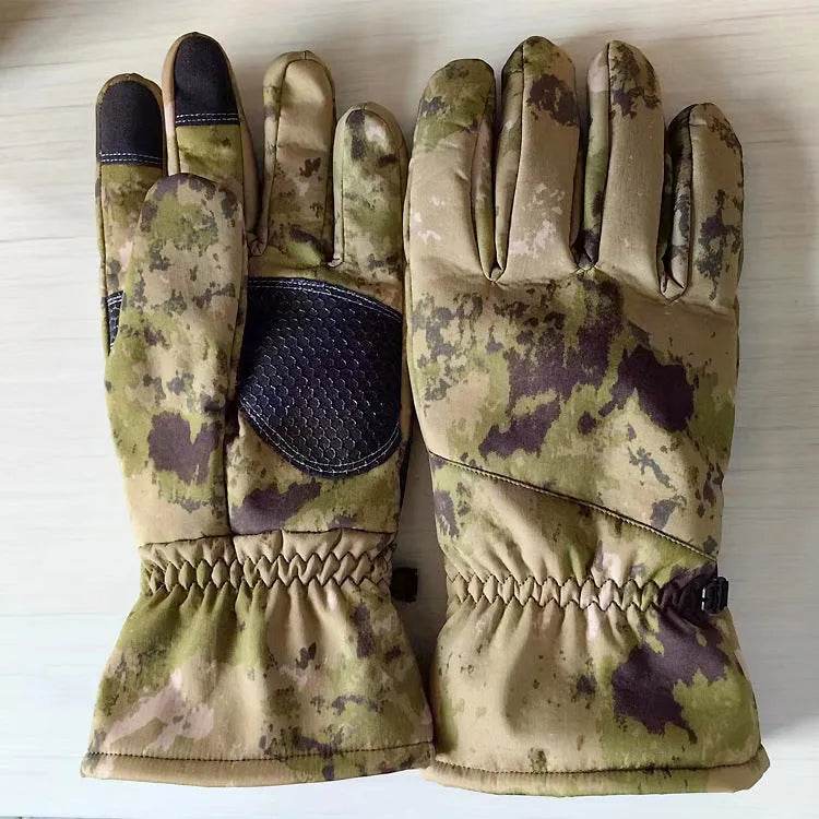 Outdoor Warm Keeping Sports Anti-slip Tactical Camouflage Ski Gloves - EX-STOCK Canada