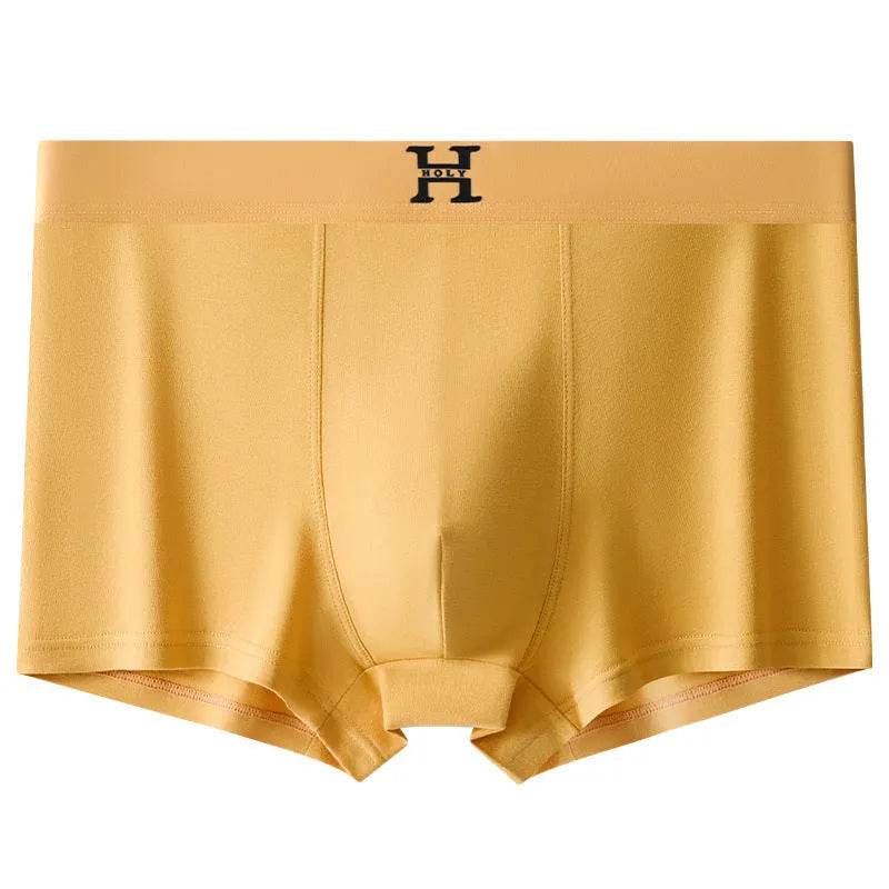 Men's Cotton Spandex Breathable HOLY Boxer Briefs underwear Mid wast - EX-STOCK Canada